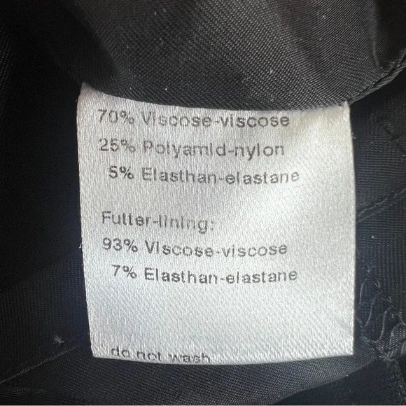 Akris Punto Black Jersey Zip Front Cap Sleeve Dress - Picture 8 of 8